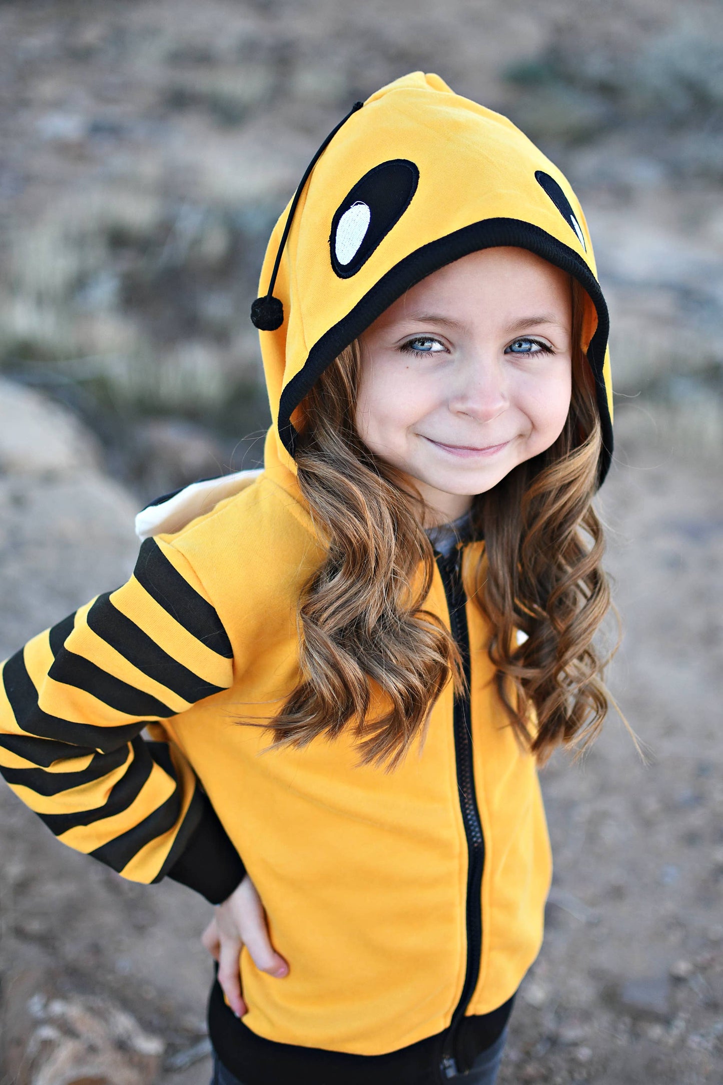 Backpack Hoodie - Buzz the Bee