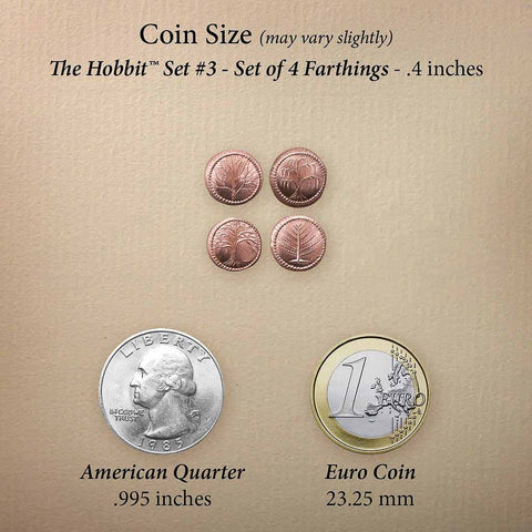 Coin Set - The Hobbit™ Set #3 - The Shire Four Farthings