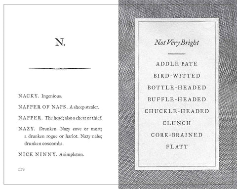 Book (Hardcover) - A Pocket Dictionary of the Vulgar Tongue