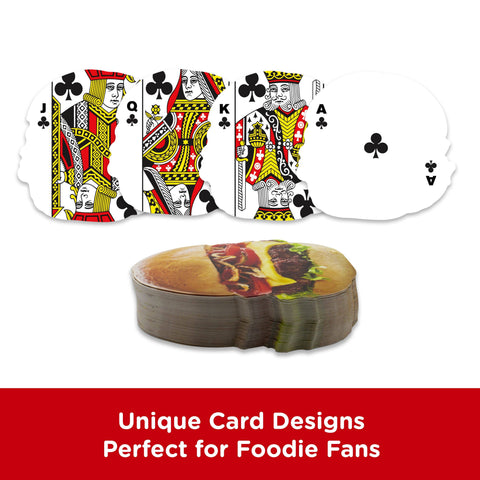 Playing Cards - Hamburger Shaped