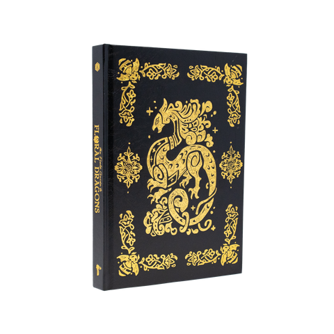 Book (Hardcover) - The Field Guide to Floral Dragons: Flower Dragon Bestiary 5e D&D