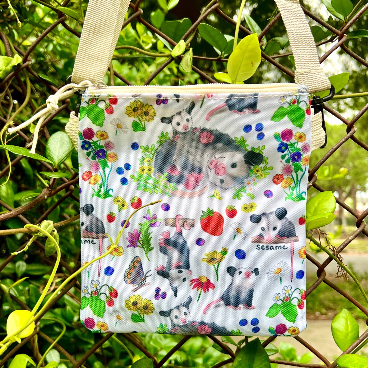 Backpack Set - Fruity and Floral Opossums