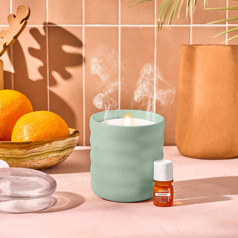 Flameless Candle Diffuser - Bubble (Green)