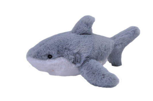 Ecokins-Mini Great White Shark Stuffed Animal 8"