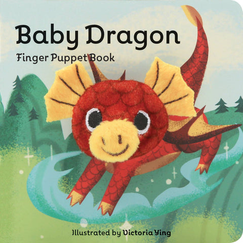 Board Book - Baby Dragon Finger Puppet