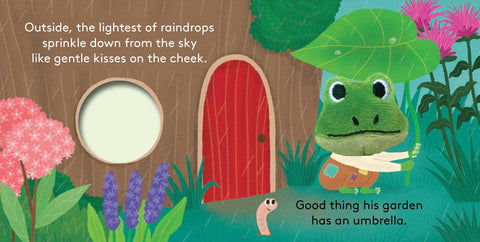 Board Book - Little Cottage Frog Finger Puppet