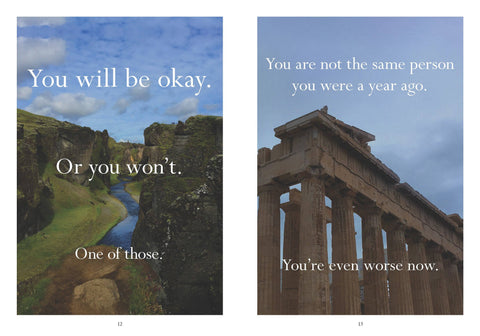 Book (Hardcover) - Sorry in advance for making things weird.