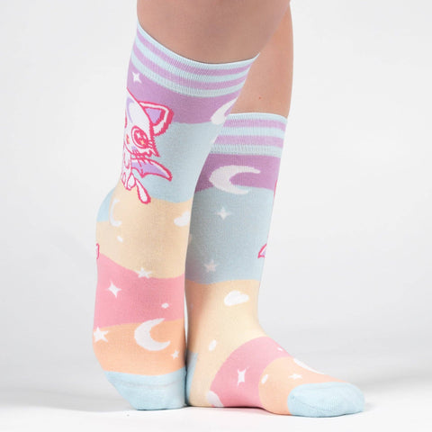 Crew Socks - Mystic Kitty