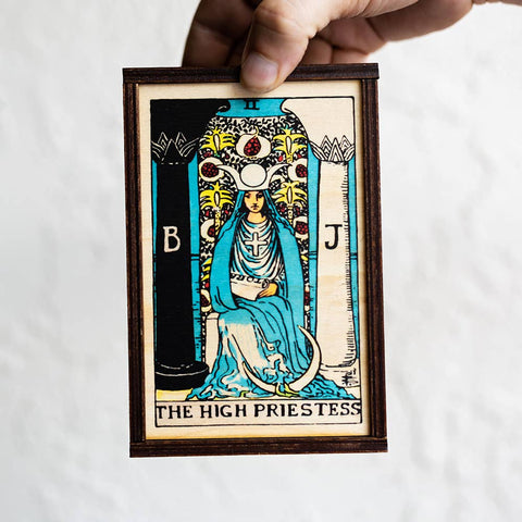 Stash Box - Tarot: The High Priestess Full Color 3"x4"