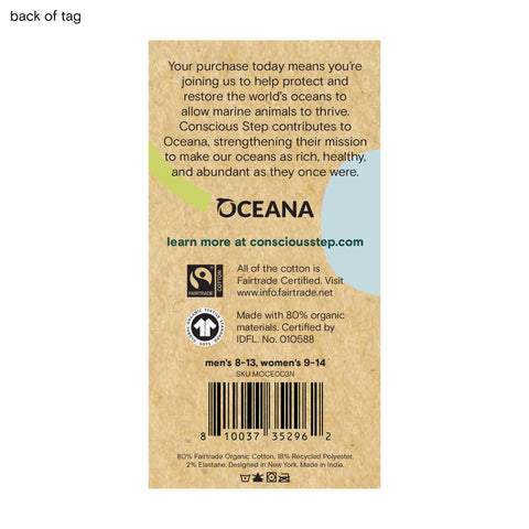 Socks that Protect Oceans - Black Jellyfish