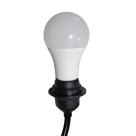 Outdoor Table Lamp - Cocoa Leaf Cylinder Multi