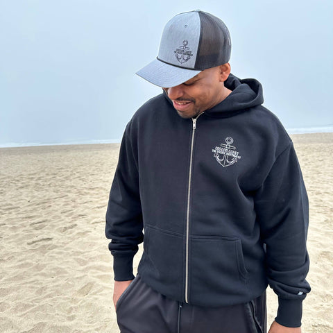 Sweatshirt (Full Zip) - Deep Sea