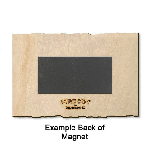 Wood Magnet - Live Edge Bartholet's Beach Breakfast