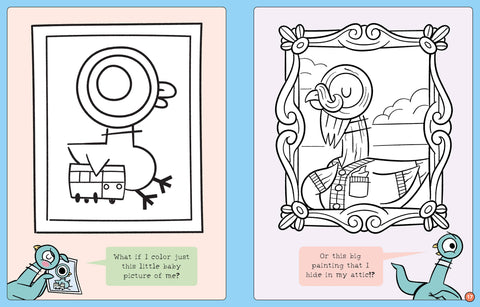Coloring Book - Don't Let the Pigeon Color This Book! by Mo Willems