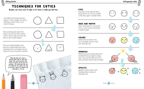 Book (Paperback) - How to Draw Cute Stuff by Angela Nguyen