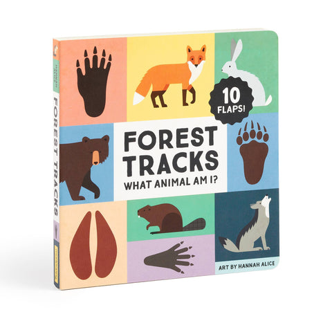 Board Book - Forest Tracks: What Animal Am I? Lift-the-Flap