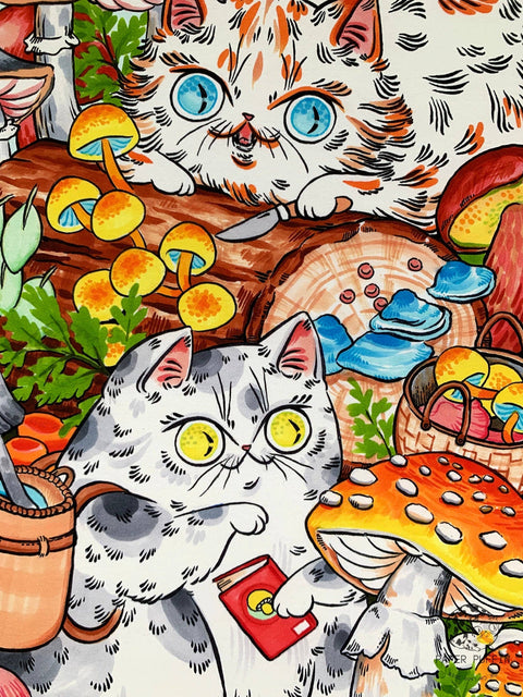 Art Print - Curious Foragers