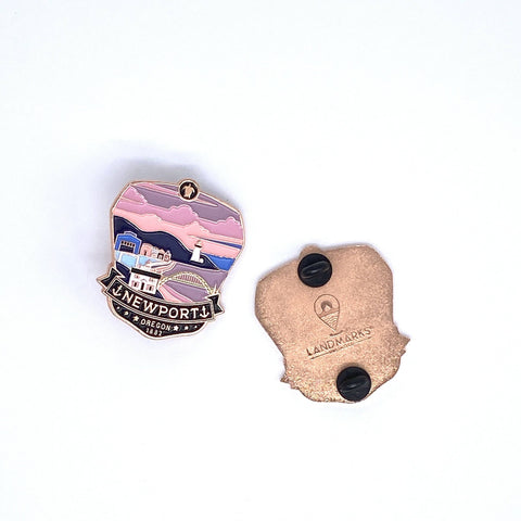Enamel Pin - Newport (Large)