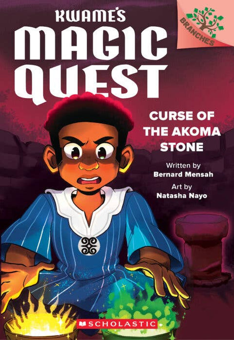 Book (Paperback) - Curse of the Akoma Stone (Kwame's Magic Quest #4)