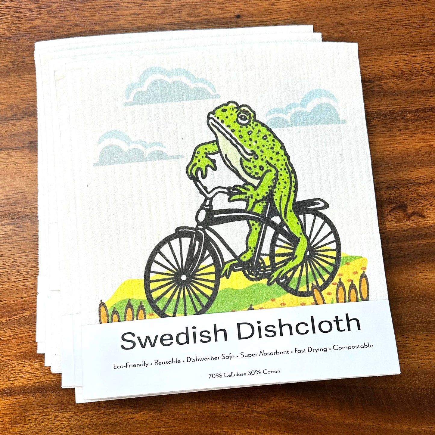 Swedish Dishcloth - Frog