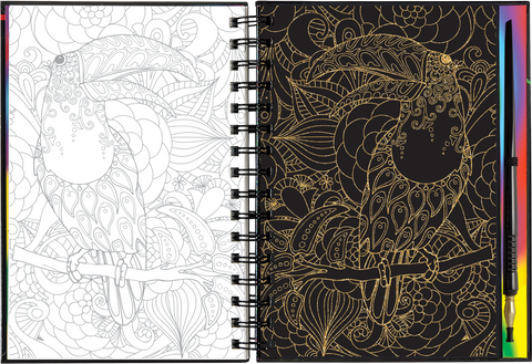 Scratch & Sketch - Extreme! The World of Birds