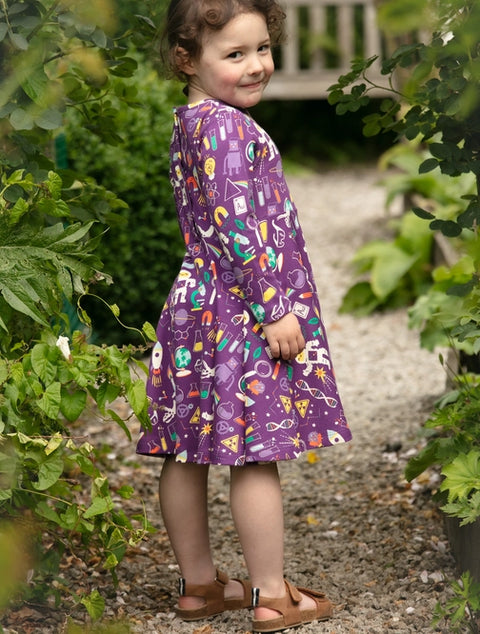 Skater Dress (Long Sleeve) - Science