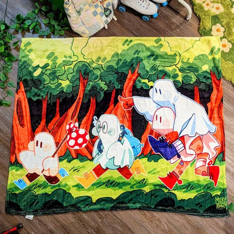 Throw Blanket - Runaway Ghost