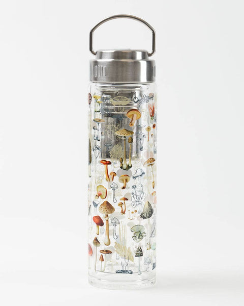 Glass Tea Infuser - Mushrooms