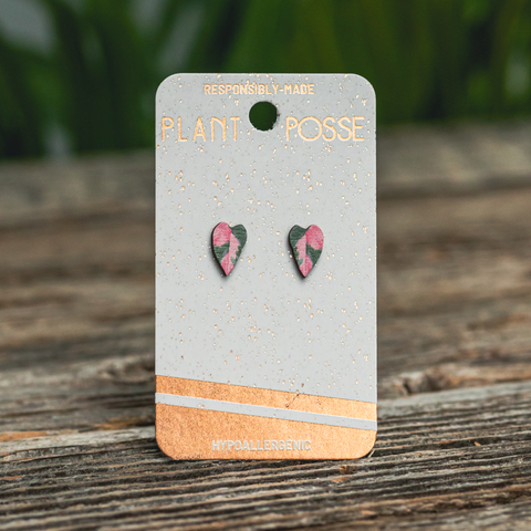 Earrings (Stud) - Pink Princess