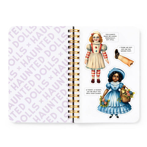 Sticker Book - Brass Monkey Haunted Dolls