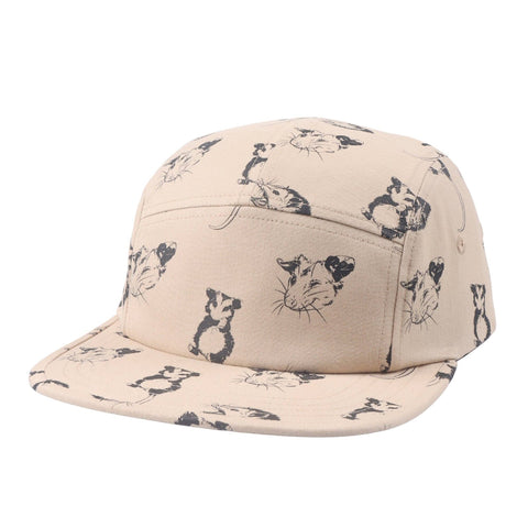 Hat (5 Panel) - Opossum Khaki