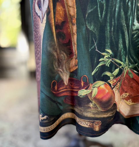 Opera Duster Kimono Robe - Solstice ft. Persephone, Moon & Owl