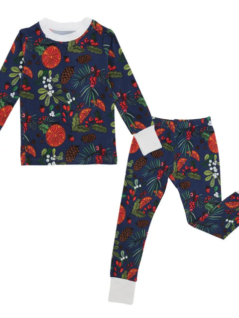 2 Piece Pajamas - Mistletoe and Holly