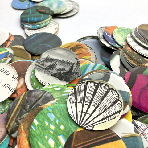 Book Lover Confetti - OVALS