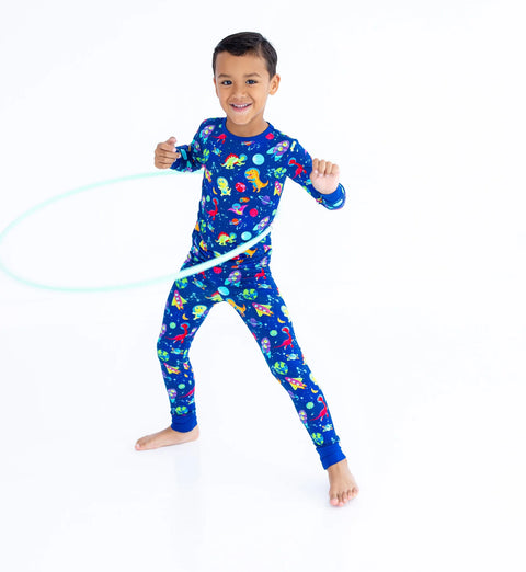 Last One - Size 3T: 2 Piece Pajama Set - Comet