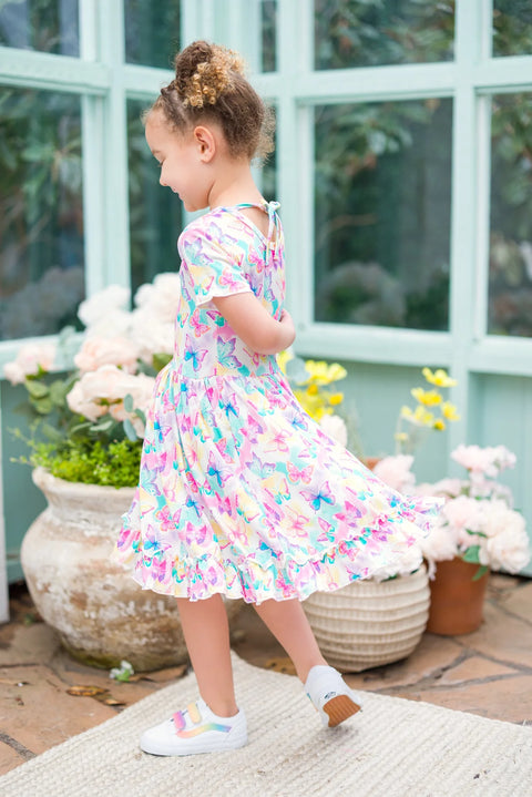Birdie Dress - Dahlia