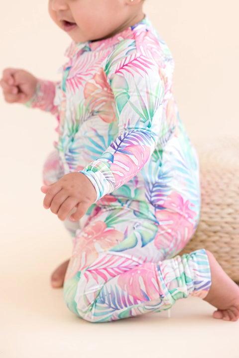 Ruffle Convertible Romper - Lucia