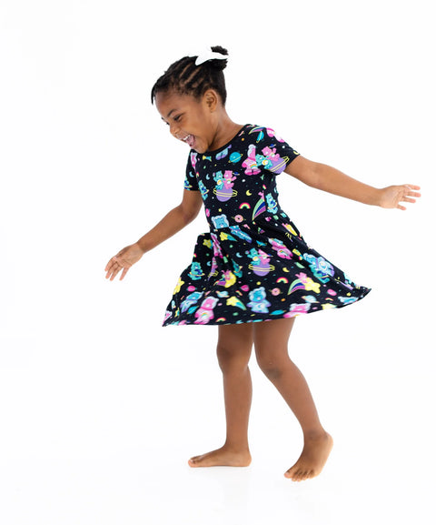 Birdie Dress - Cosmic Care Bears