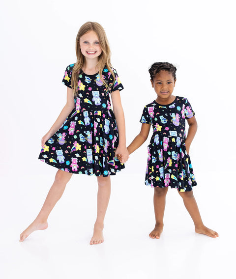 Birdie Dress - Cosmic Care Bears