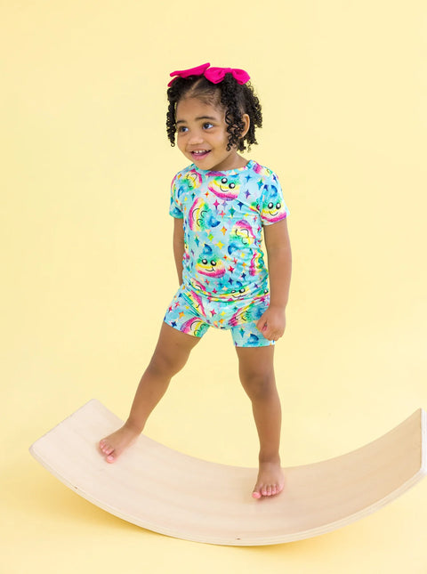 2 Piece Pajama Set (Short Sleeve & Shorts) - Johnny