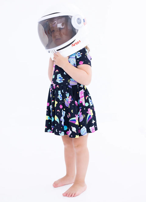 Birdie Dress - Cosmic Care Bears
