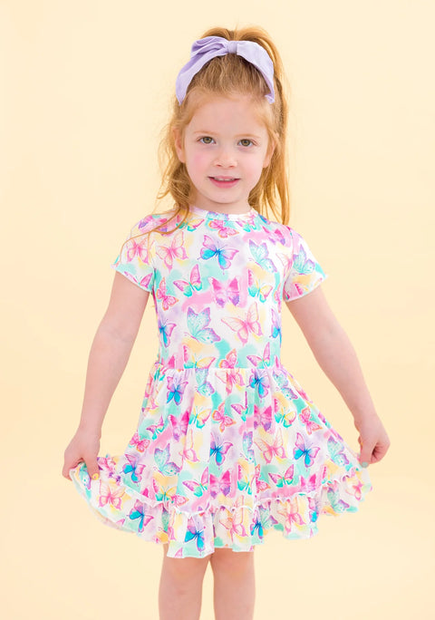 Birdie Dress - Dahlia