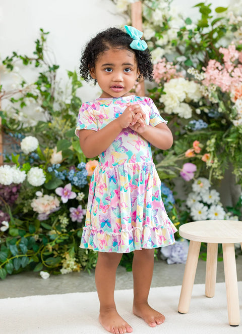 Birdie Dress - Dahlia