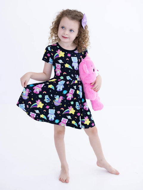 Birdie Dress - Cosmic Care Bears