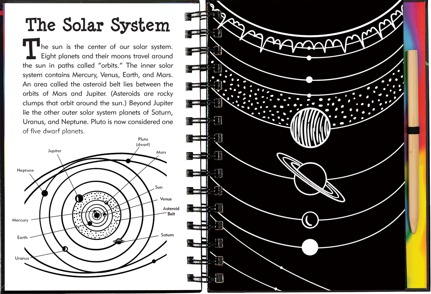 Scratch & Sketch - Solar System