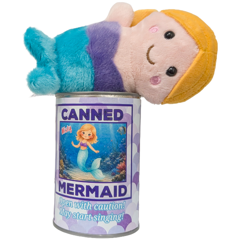 Stuffed Animal - Misty the Canned Mermaid ( Regular Lid)