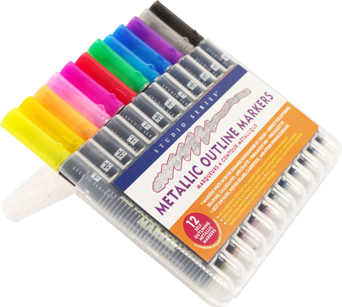 Markers - Studio Series Metallic Outline