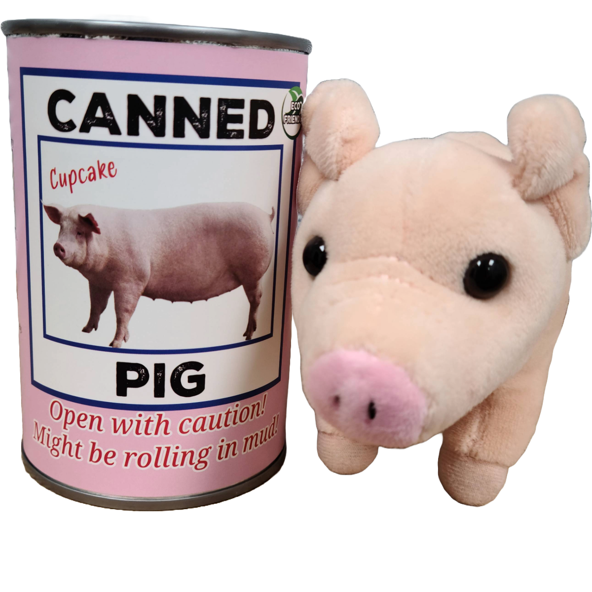 Stuffed Animal - Cupcake the Canned Pig