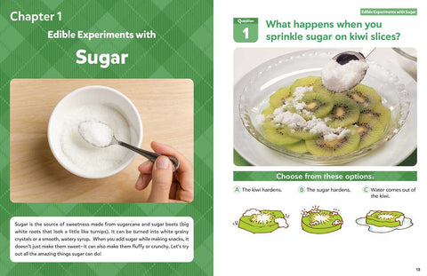 Edible Experiments: Kitchen Science for Kids by Sachiko Murakami: Paperback; 160 pages / English