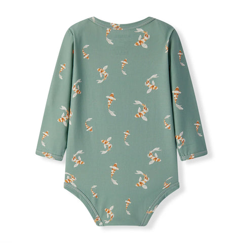Onesie (Long Sleeve) - Swimming Koi